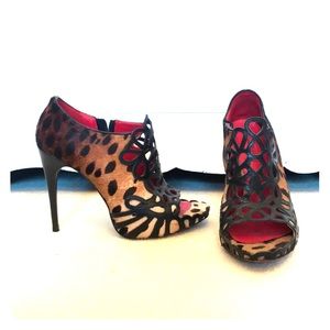 Cesare Paciotti Leopard Stilettos